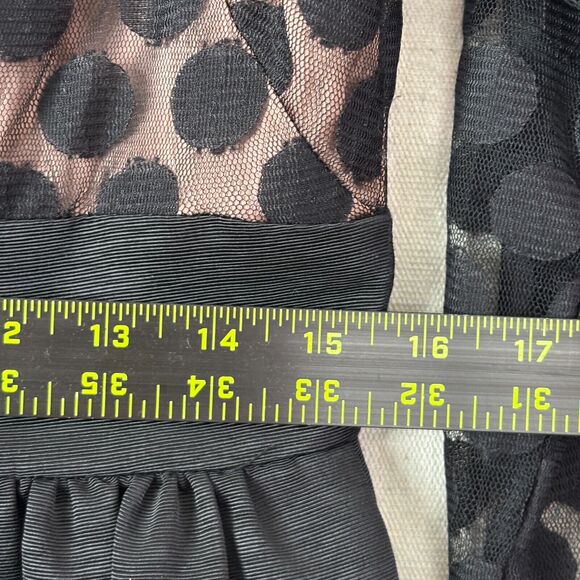 ELIZA J Women Polka Dot Whimsigoth Fit & Flare Midi Dress Size 10 Wedding‎ Retro - Picture 6 of 10